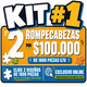Kit Ingenioso #1:  🧩 1000x2 = $100.000 💸