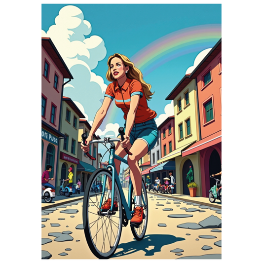 Rompecabezas de 100 piezas En una Bici que me Lleva a Todos Lados