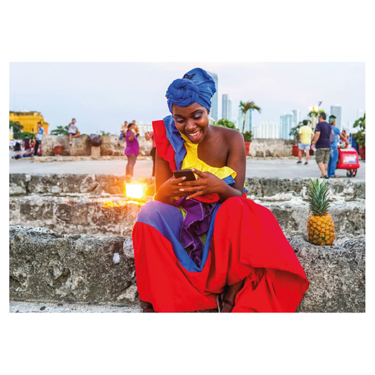 Rompecabezas de 100 piezas Palenquera Conectada