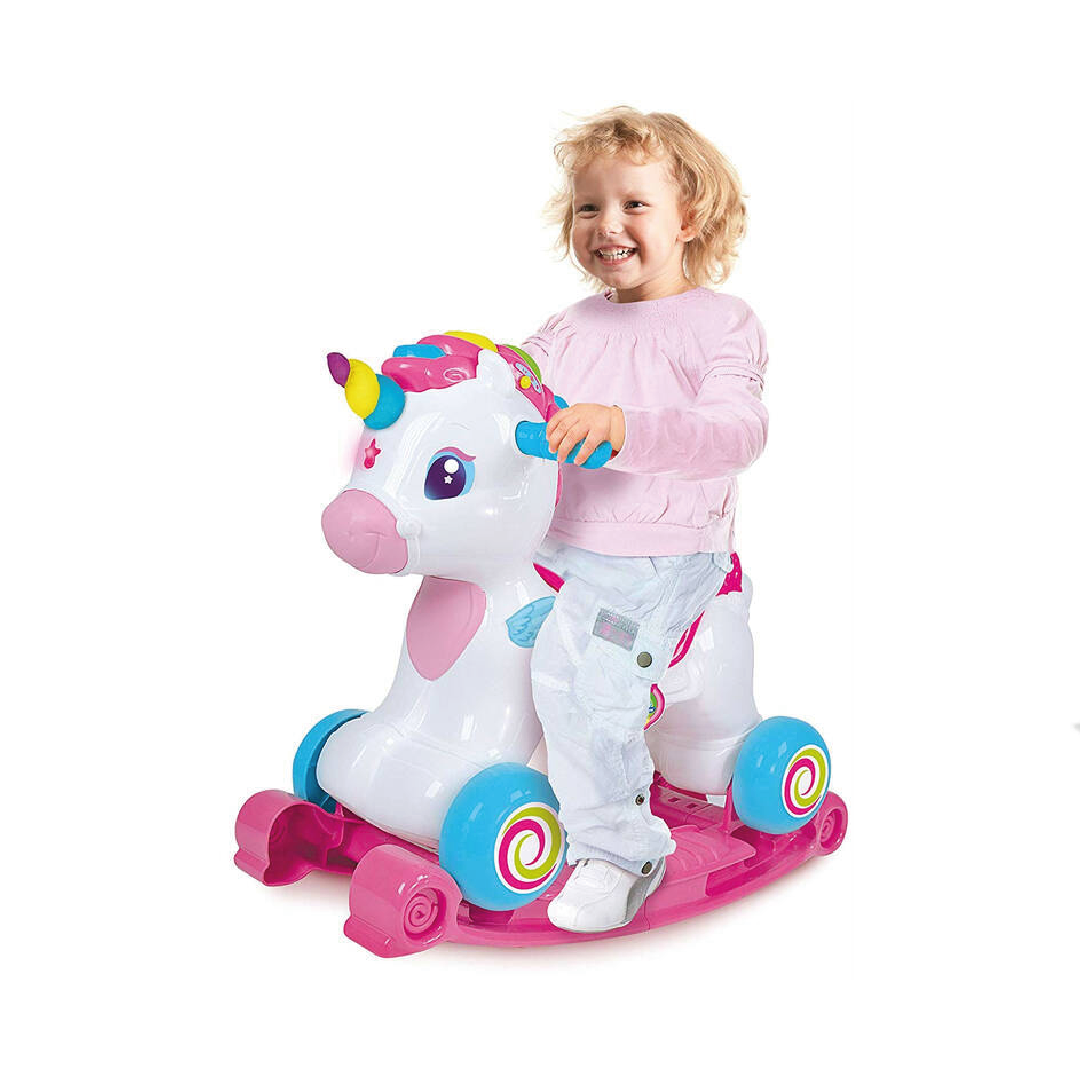 El Unicornio Balancín Interactivo 3 en 1
