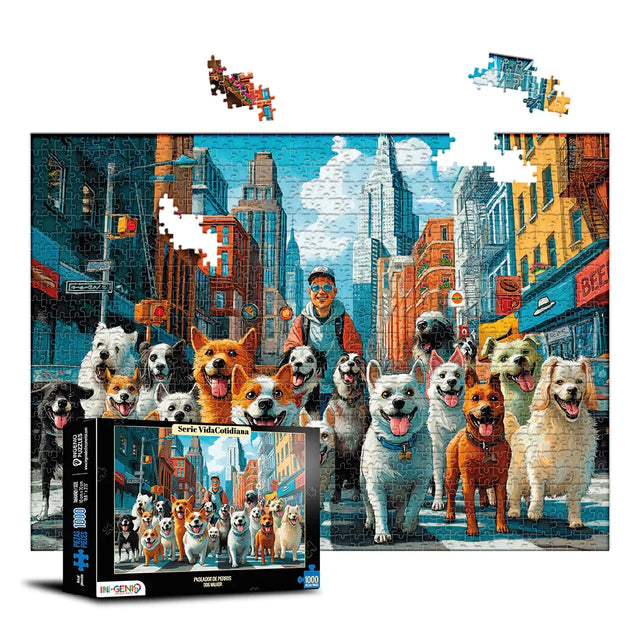 Rompecabezas 1000 Piezas Paseador de Perros (ING220)