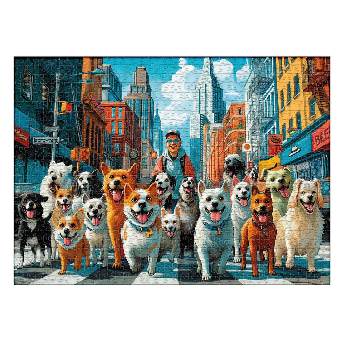 Rompecabezas 1000 Piezas Paseador de Perros (ING220)