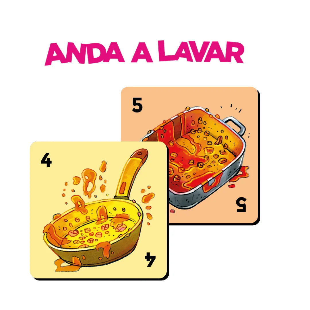 Juego de Mesa Anda a Lavar - Friegas Tú