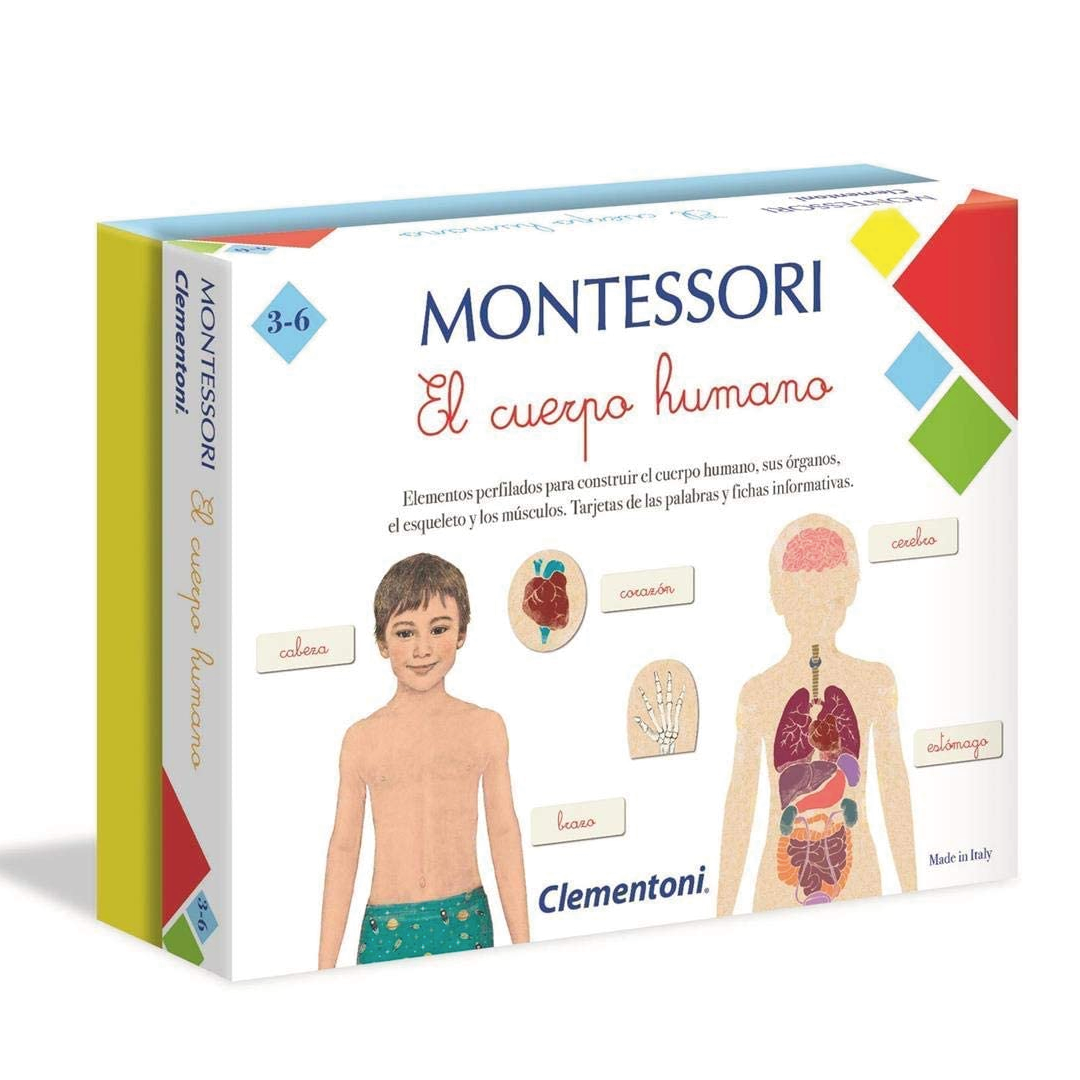 Juego Montessori – El cuerpo humano