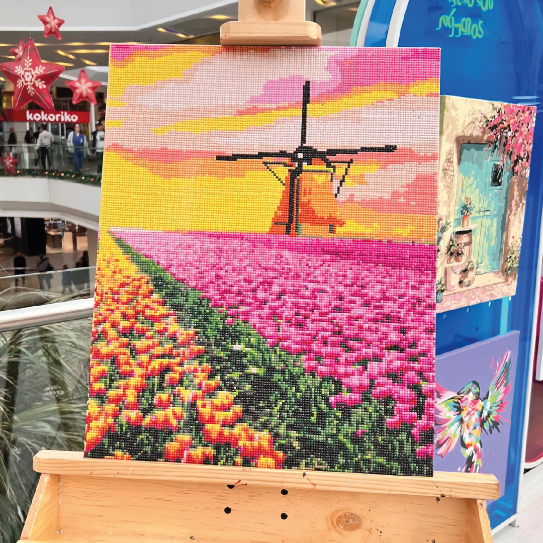 Kit de Arte 5D Diamante 50cmx40cm - Molino