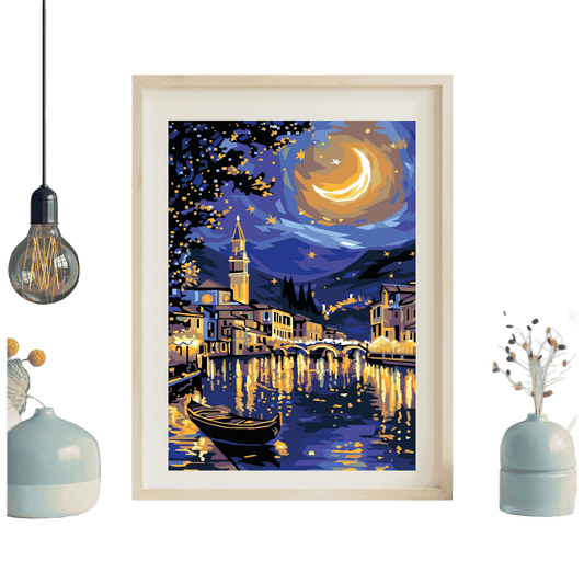 Venecia kit de pintura por números 50x40 cm