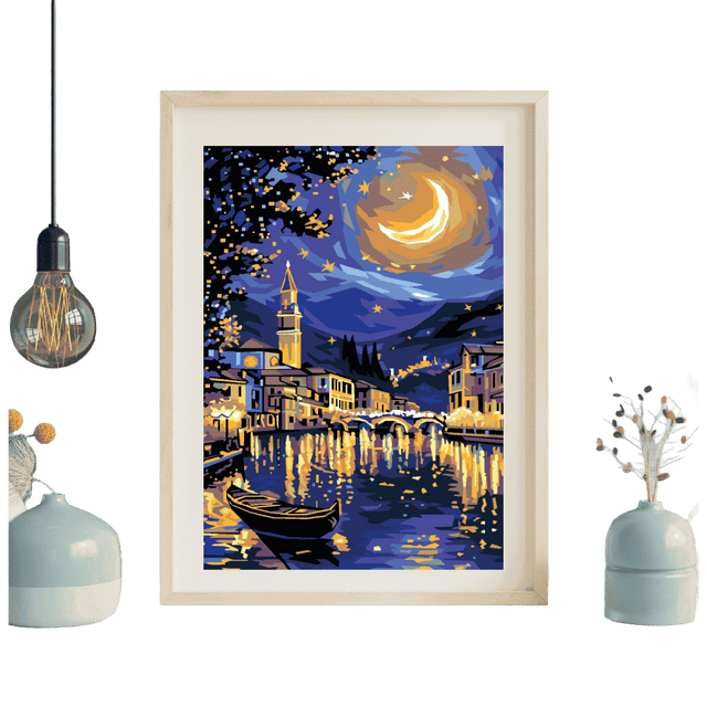 Venecia kit de pintura por números 50x40 cm