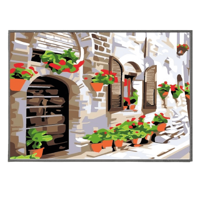 italia kit de pintura por números 50x40 cm