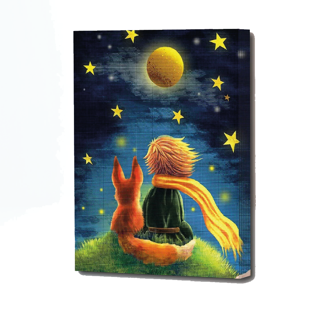 Kit de Arte 5D Diamante 50cmx40cm - El Principito