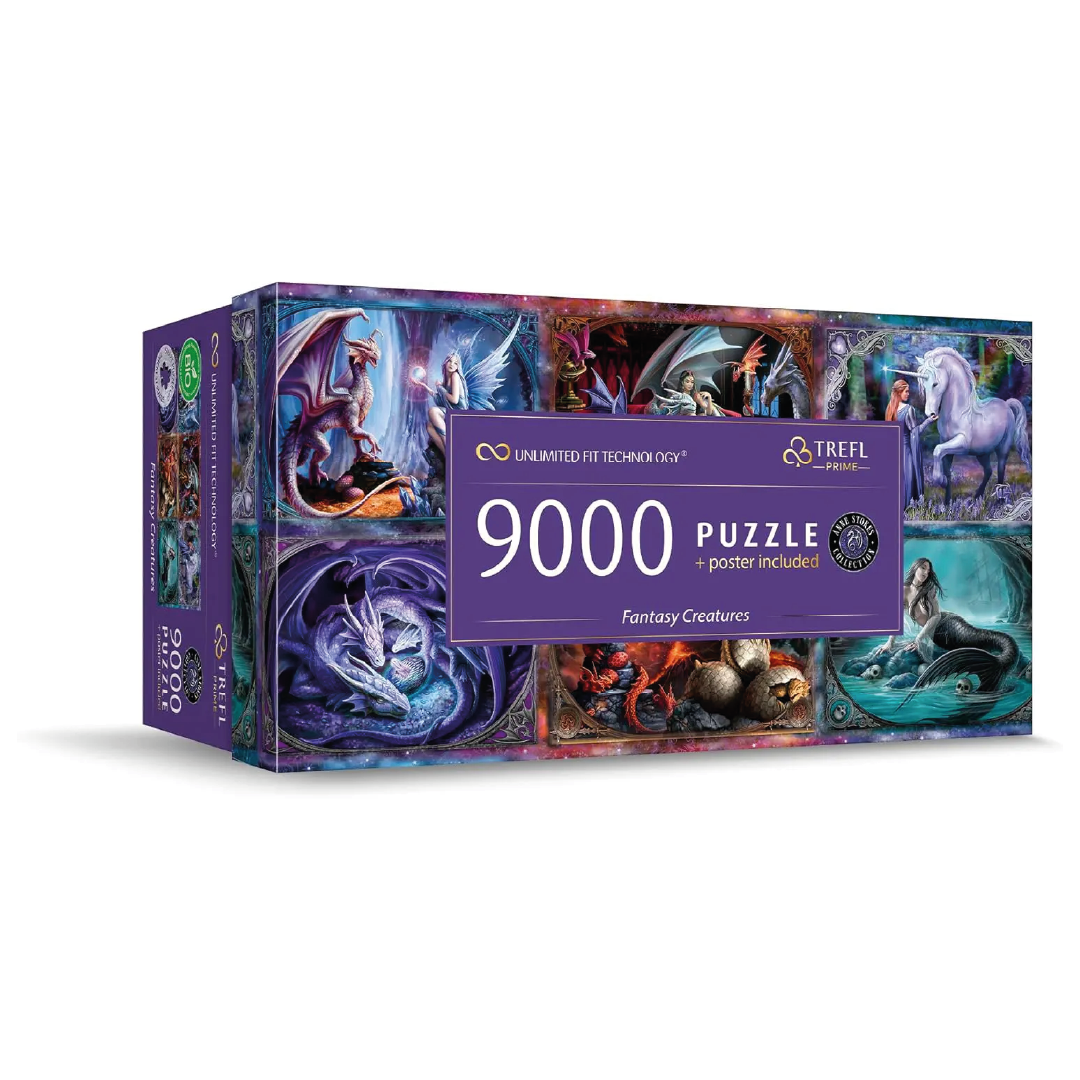 Rompecabezas 9000 piezas Fantasy Creatures - Trefl Prime