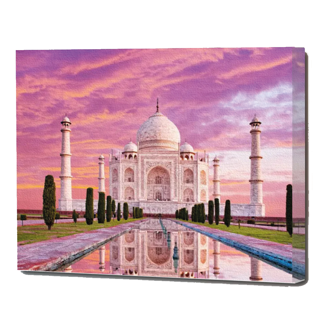 Kit de Arte 5D Diamante 50cmx40cm - Taj Mahal, India