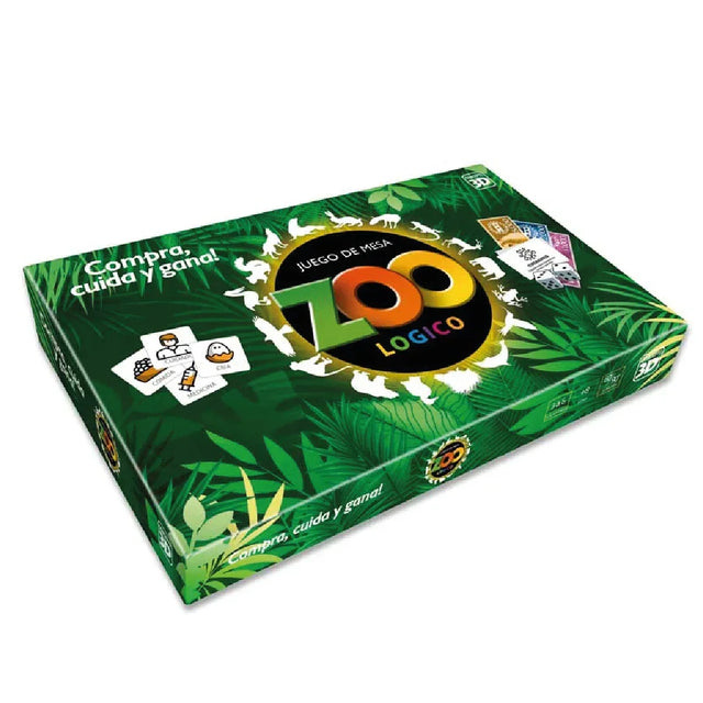 Juego de Mesa Zoo Lógico - Ingenio Destreza Mental