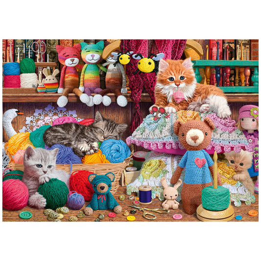 rompecabezas-1000-piezas-knitty-kitty-gatito-tejedor-rompecabezas-colombia