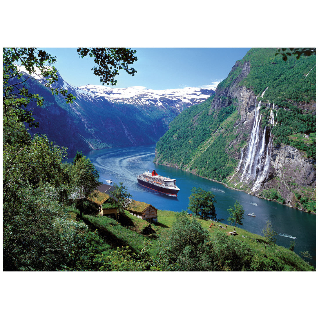 Rompecabezas 1000 Piezas Norwegian Fjord - Fiordo noruego