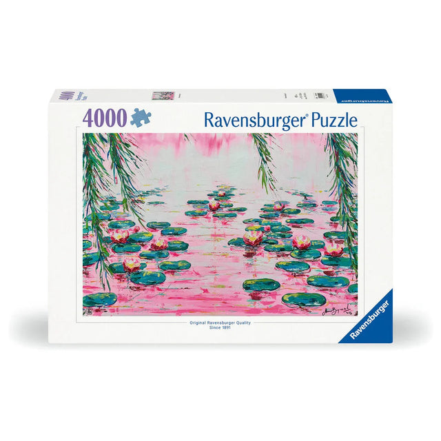 rompecabezas-4000-piezas-pink-water-lillies-lirios-rosados-de-agua-rompecabezas-colombia