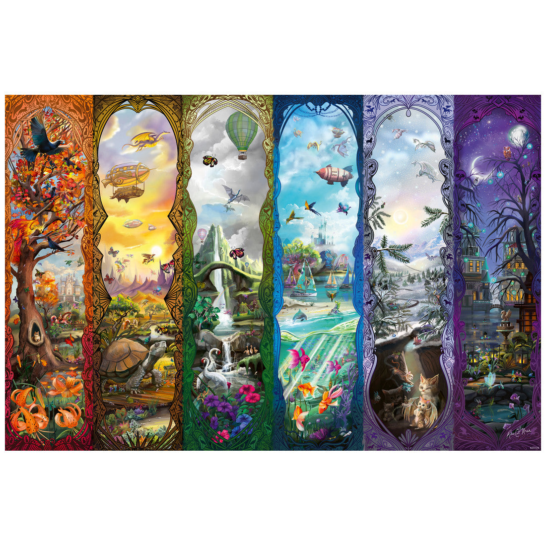 Rompecabezas 7000 Piezas The Six Portals - Los seis portales