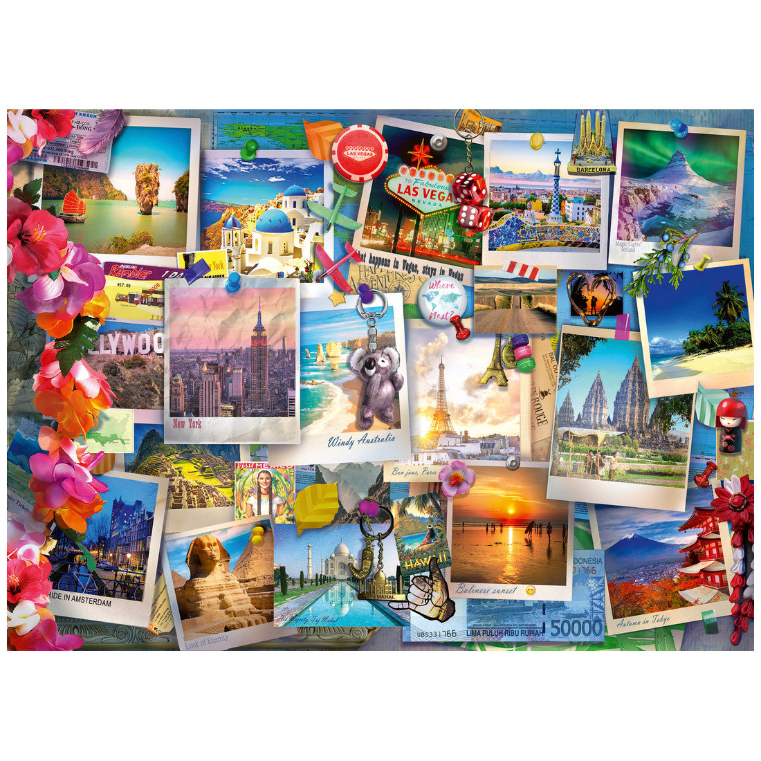 Rompecabezas 500 Piezas Postcards - Postales