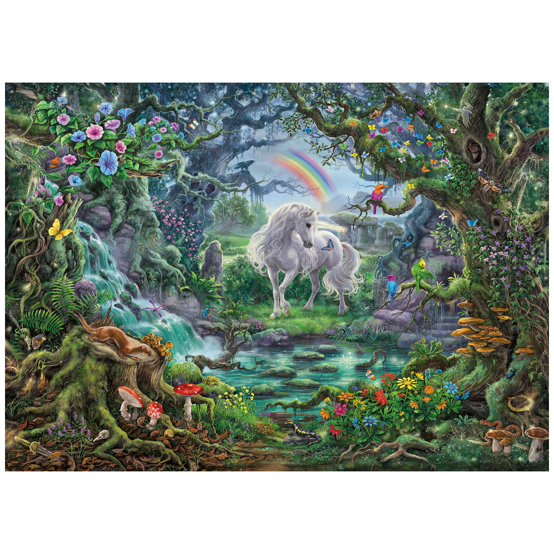Rompecabezas ESCAPE 759 Piezas The Unicorn Puzzle - El unicornio