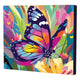 Mariposa - kit de pintura por números 30x30 cm - Ingenio Destreza Mental