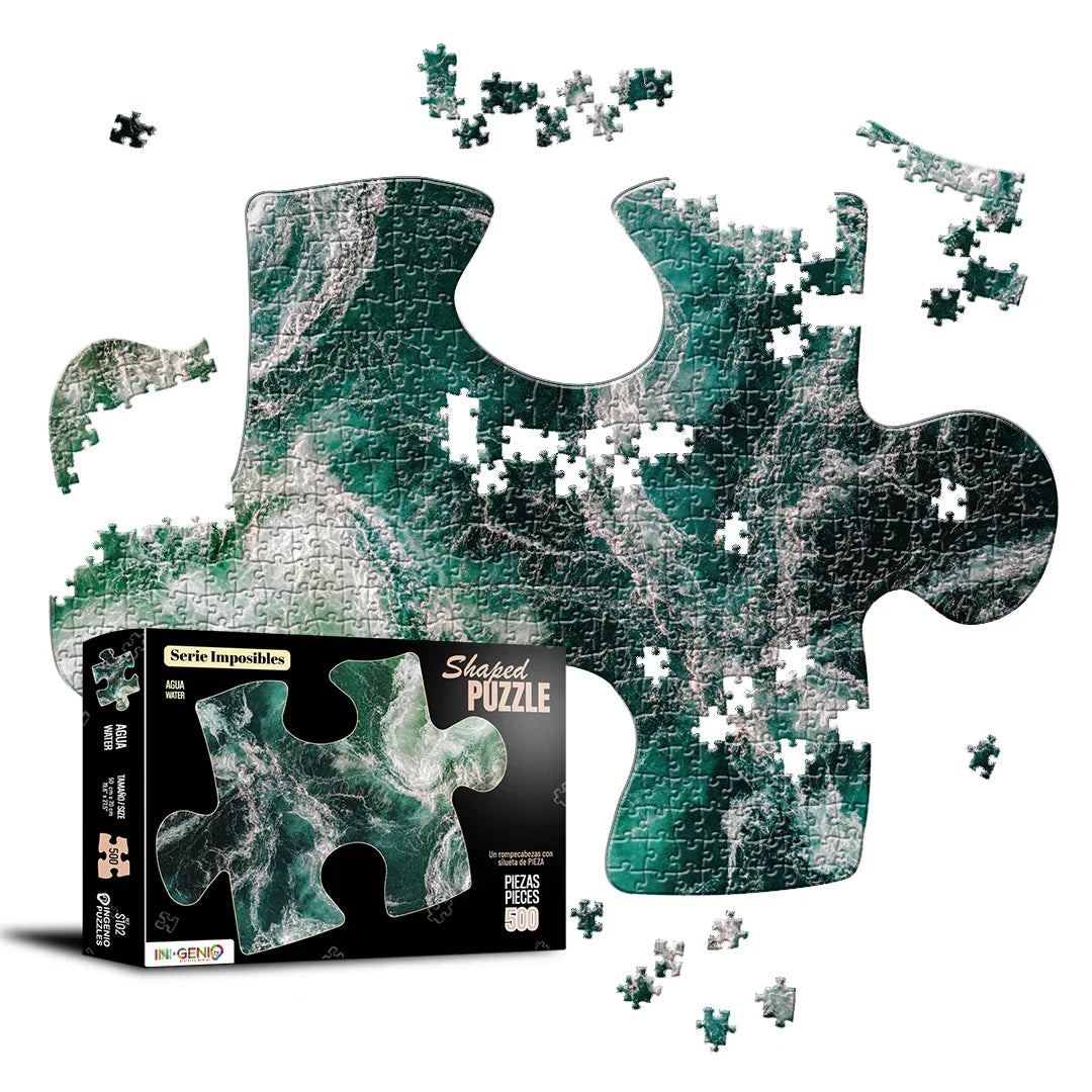 Rompecabezas Shaped Puzzle 500 piezas Agua (S102)