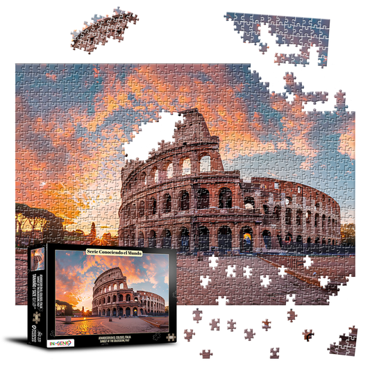 Rompecabezas 1000 piezas Coliseo Romano, Italia (ING231)