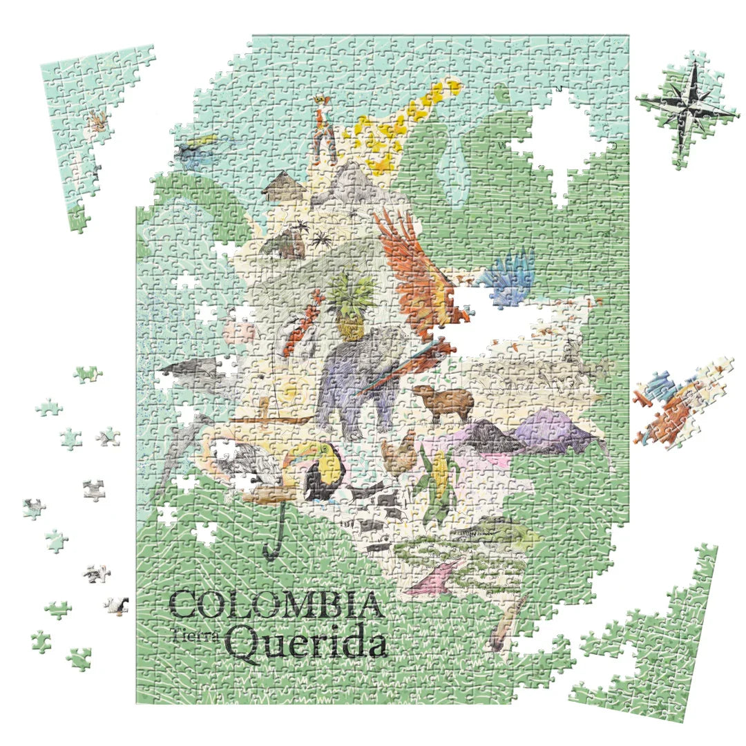 Rompecabezas 1000 piezas Colombia Tierra Querida (ING224)
