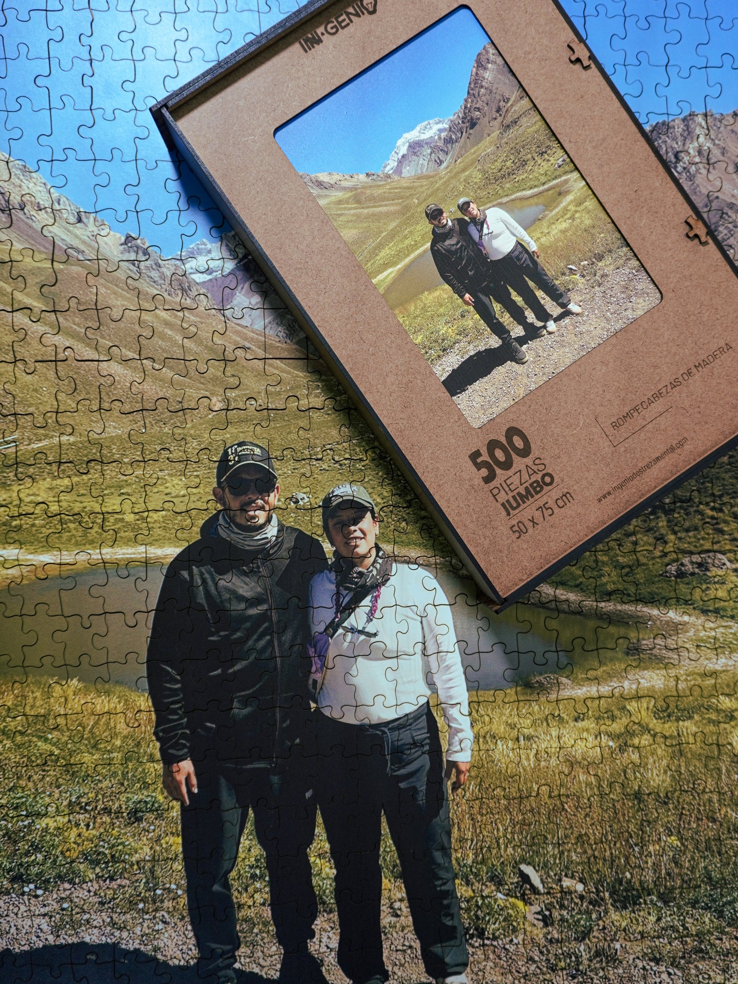 Rompecabezas Personalizado en Madera 100/ 300 / 500 / 1000 Piezas