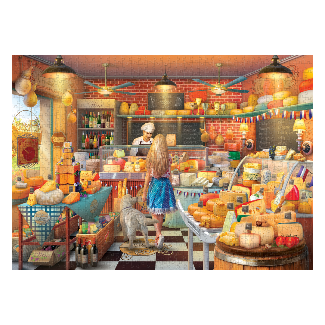 Rompecabezas armado Farm Cheese shop (ING238) · INGENIO