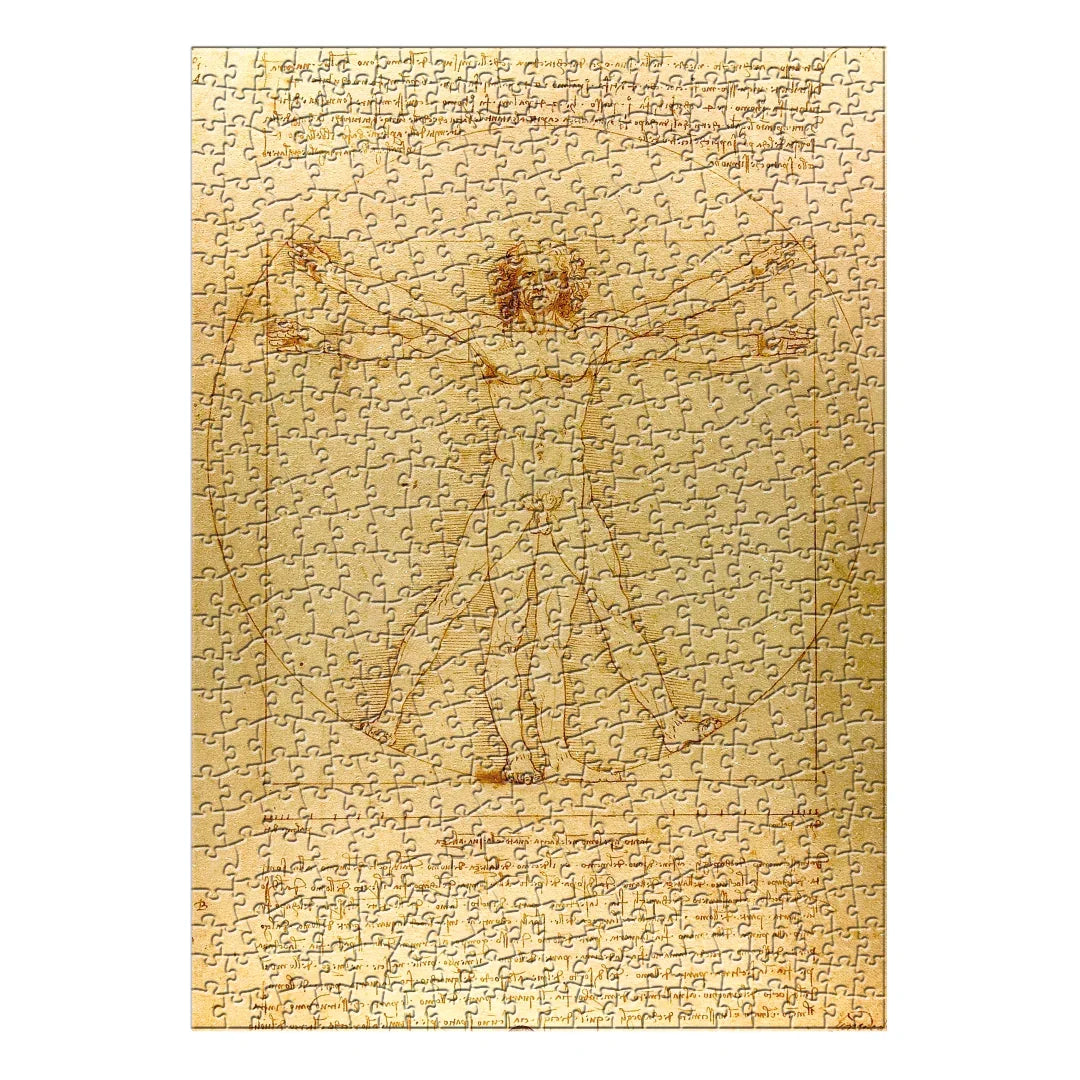 Rompecabezas 500 piezas Hombre de Vitruvio (500-510)