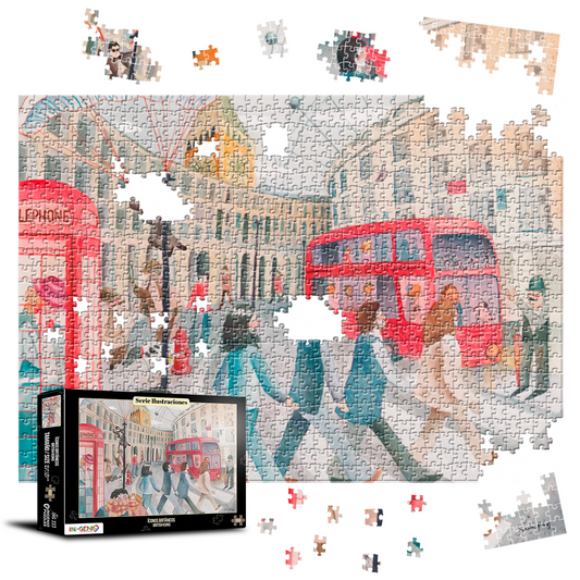 Rompecabezas 1000 piezas Iconos Británicos (ING223)