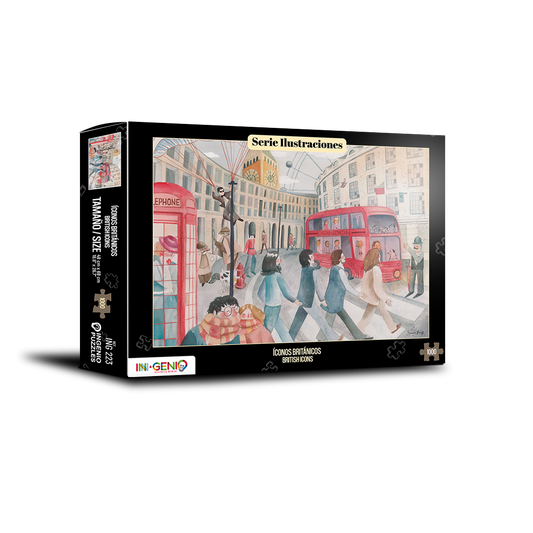 Rompecabezas 1000 piezas Iconos Británicos (ING223)