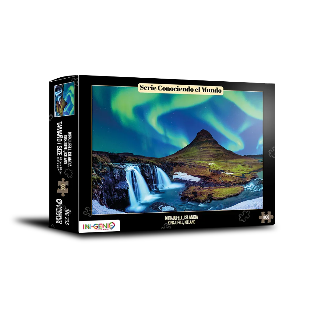 Rompecabezas 1000 piezas Kirkjufell, Islandia (ING233)