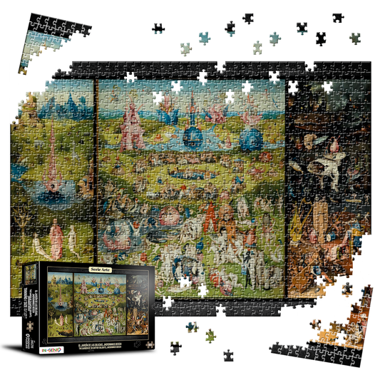 Rompecabezas 1000 piezas El Jardín de las delicias (ING216)