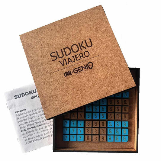 Juego de Destreza Sudoku Viajero - Ingenio Destreza Mental