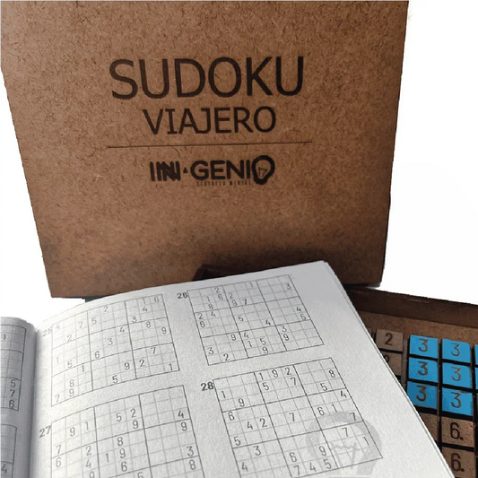 Juego de Destreza Sudoku Viajero - Ingenio Destreza Mental