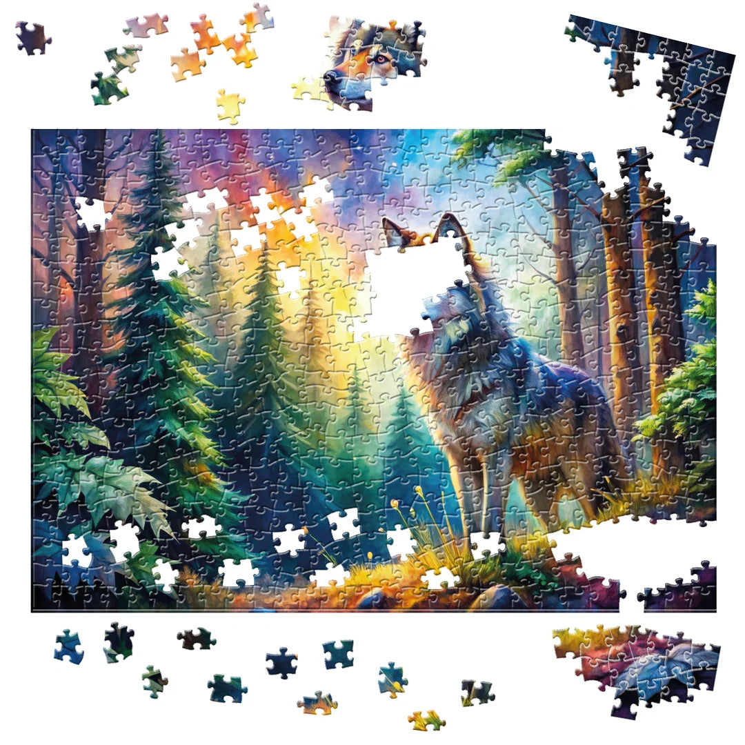 Rompecabezas 500 piezas Lobo Salvaje (500-514)