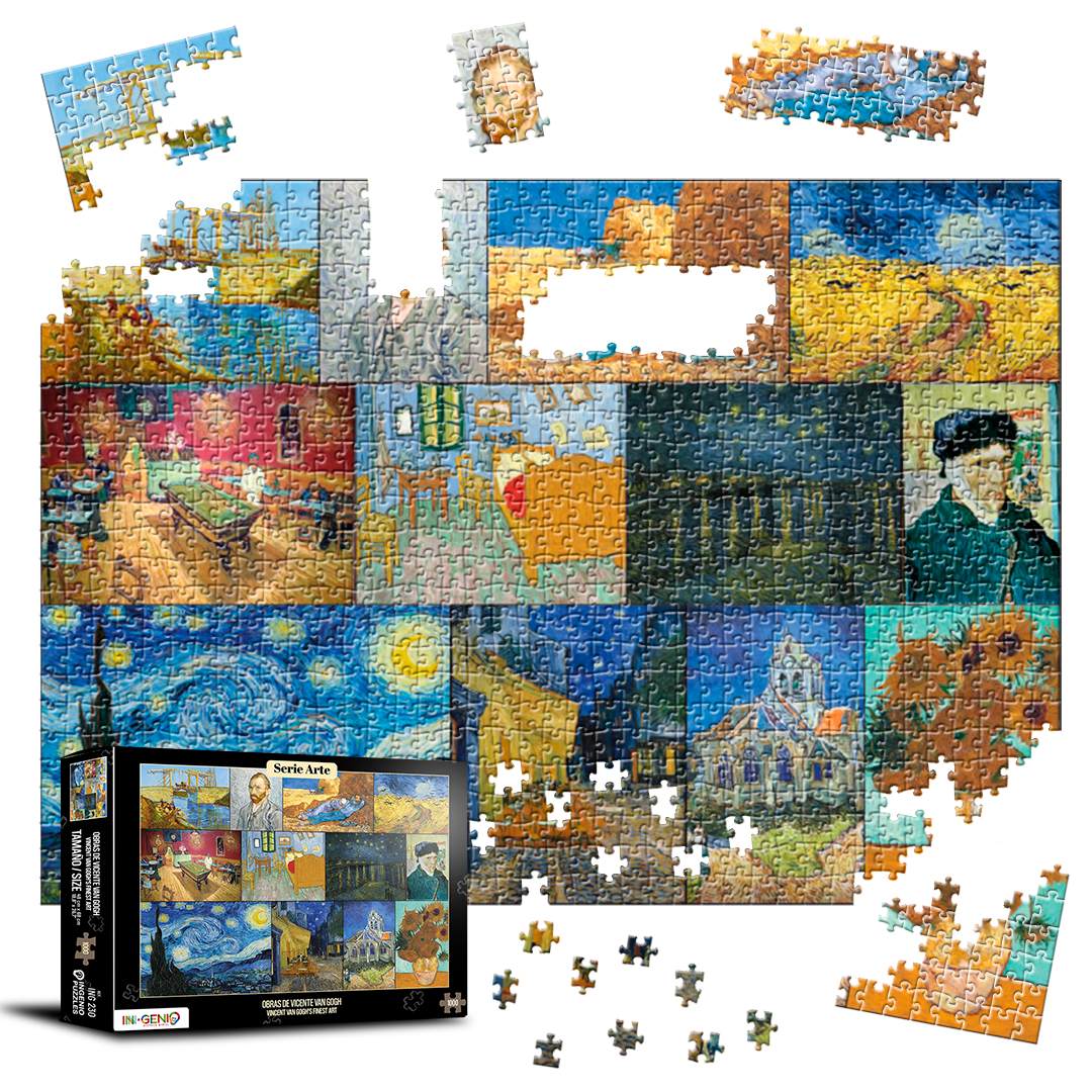 Rompecabezas 1000 piezas Colección Vincent Van Gogh (ING230)