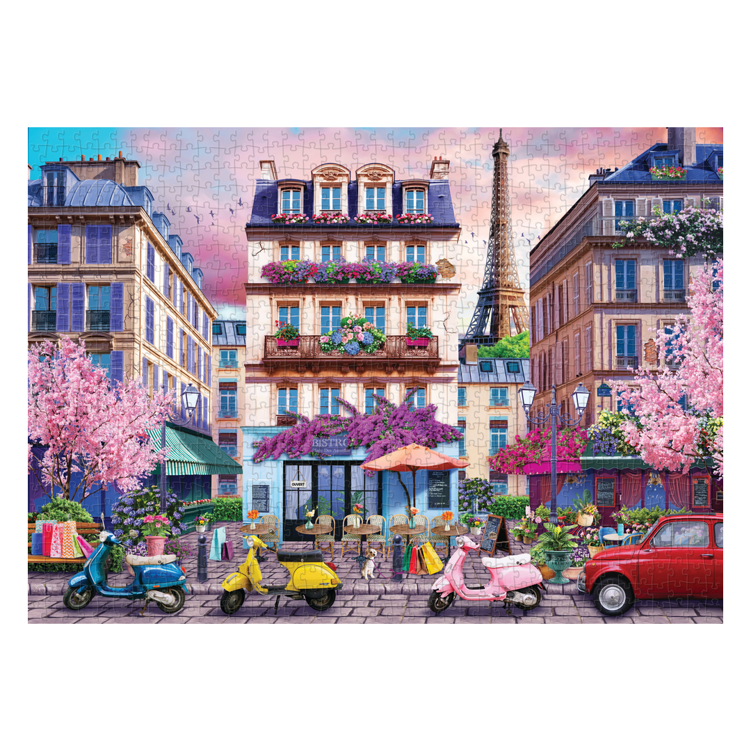 Rompecabezas armado Paris Shopping distict (ING237) · INGENIO