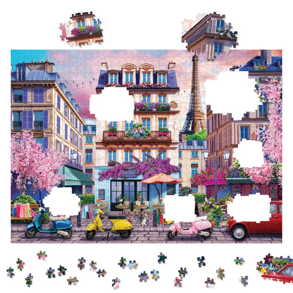 Detalle de las piezas Paris Shopping distict (ING237) · INGENIO