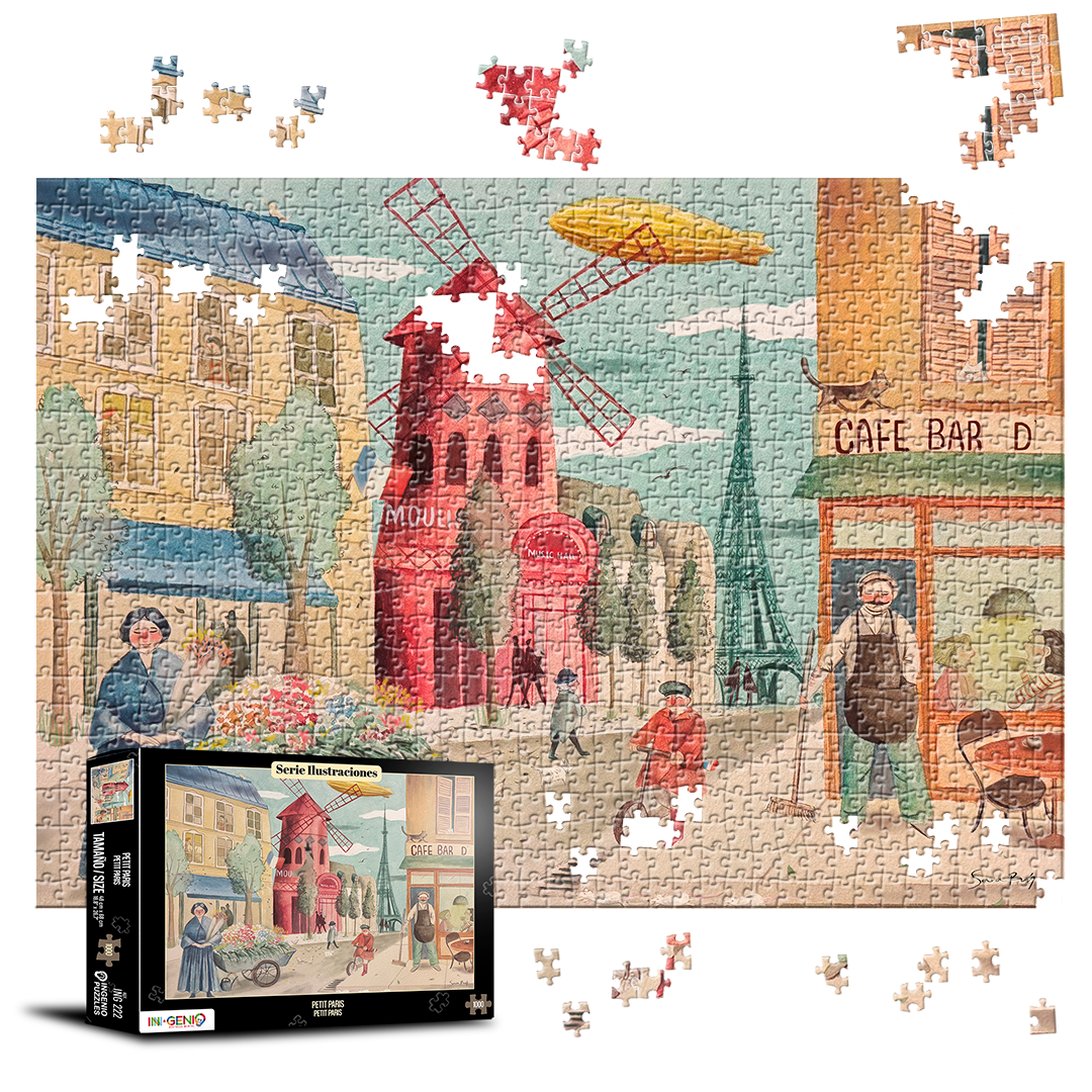 Rompecabezas 1000 piezas Petit Paris (ING222)