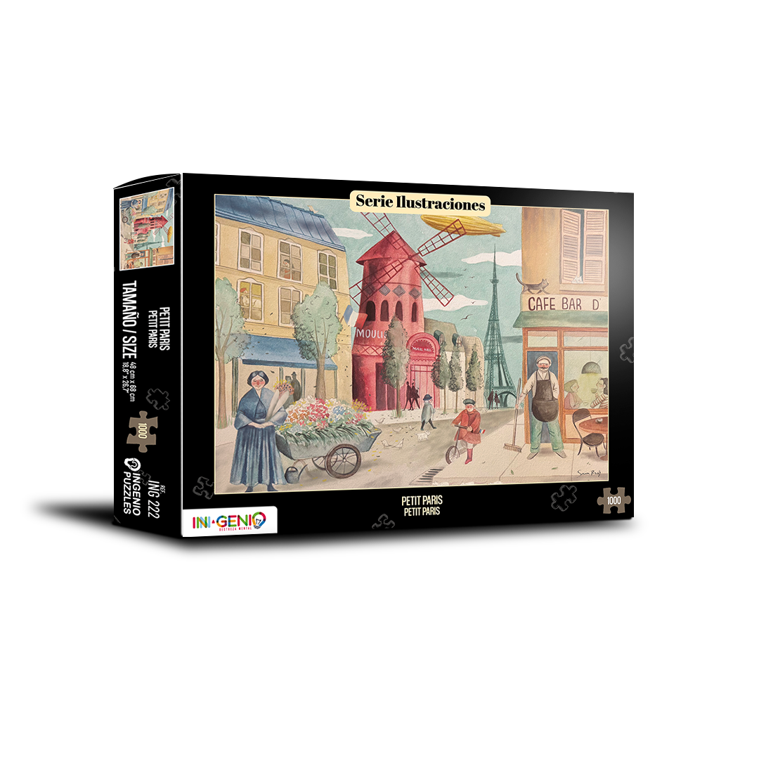 Rompecabezas 1000 piezas Petit Paris (ING222)