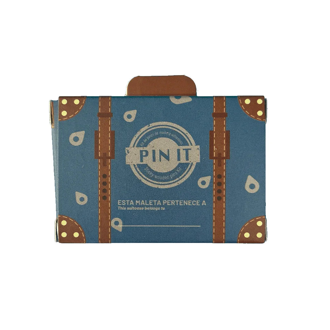 Kit de Pines Extra en Madera Adhesivos para MADEMAP - Ingenio Destreza Mental