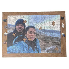 Rompecabezas Personalizado en Madera 100/ 300 / 500 / 1000 Piezas - Ingenio Destreza Mental