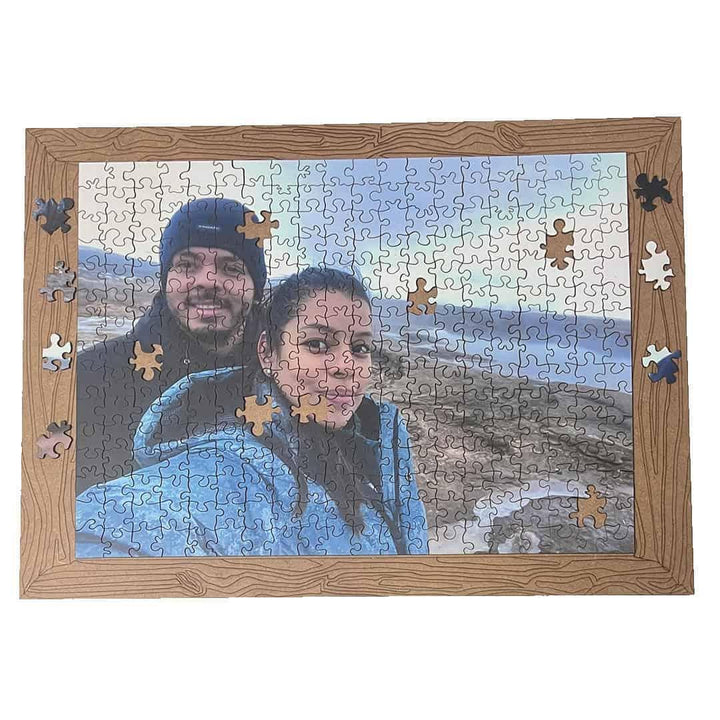 Rompecabezas Personalizado en Madera 100/ 300 / 500 / 1000 Piezas - Ingenio Destreza Mental