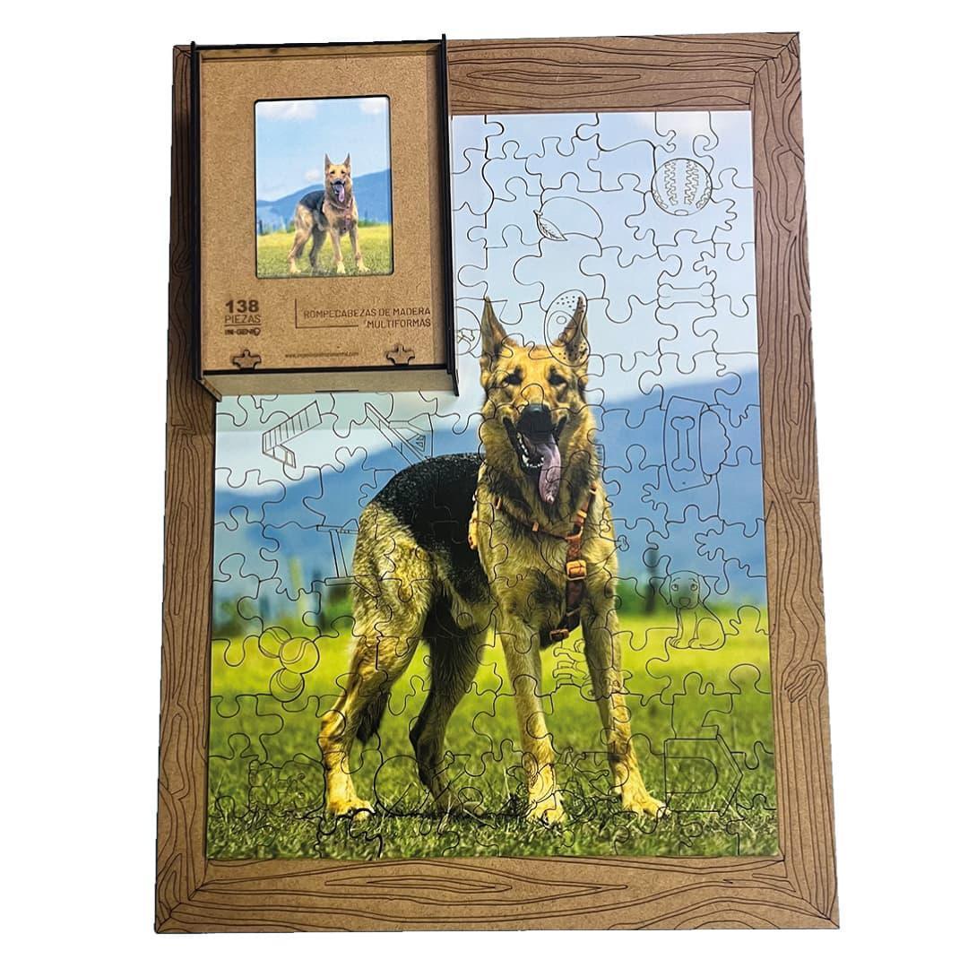 Rompecabezas 100% Personalizado - Multiformas en madera - Ingenio Destreza Mental