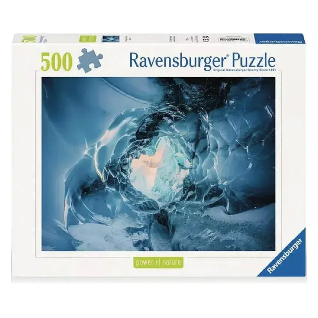 Rompecabezas 500 piezas El poder de la naturaleza - Glaciar - Ravensburger - Ingenio Destreza Mental