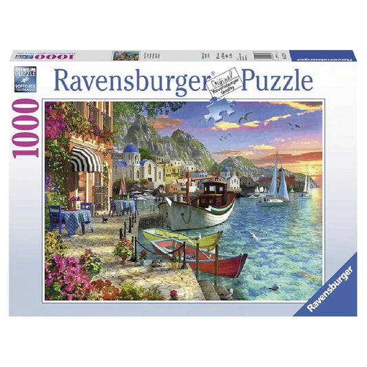 Rompecabezas 1000 piezas Grecia grandiosa - Ravensburger - Ingenio Destreza Mental
