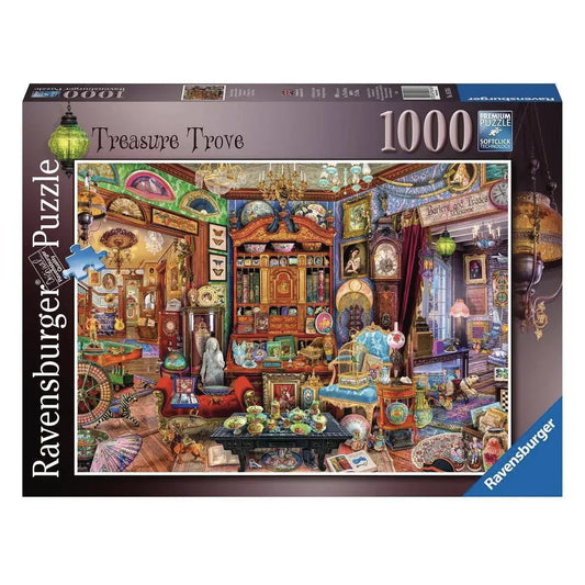 Rompecabezas 1000 piezas Tesoro escondido - Ravensburger - Ingenio Destreza Mental