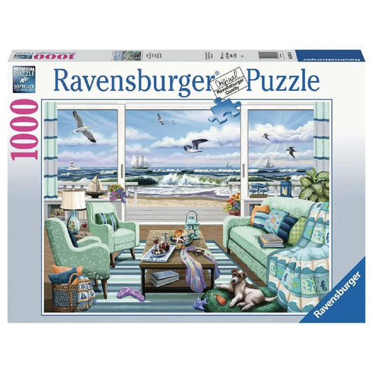 Rompecabezas 1000 piezas Escapada frente al mar - Ravensburger - Ingenio Destreza Mental