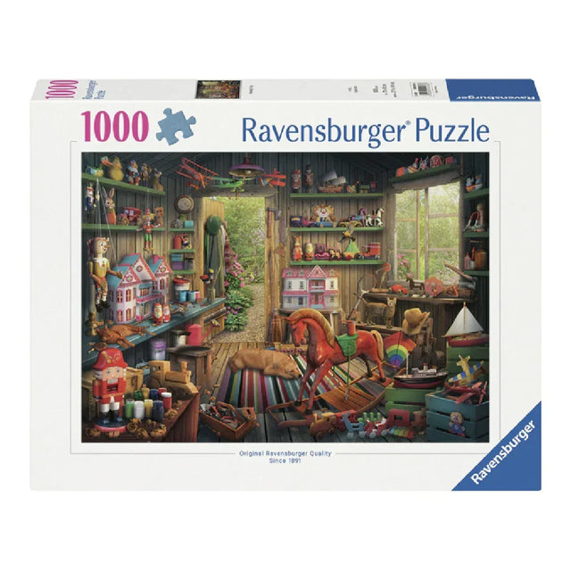 Rompecabezas 1000 piezas Juguetes de antes - Ravensburger - Ingenio Destreza Mental